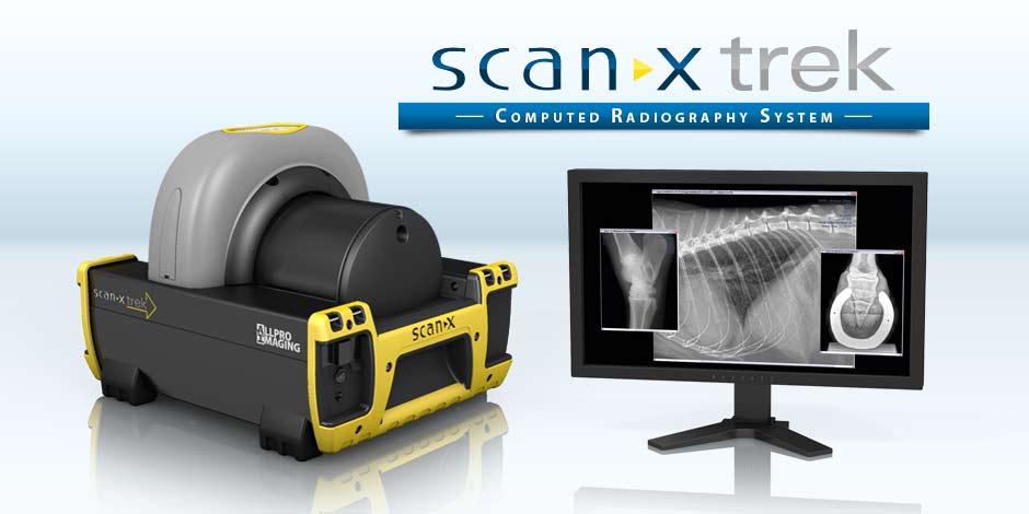 ScanX Trek - portable CR System for the mobile equine practice - 