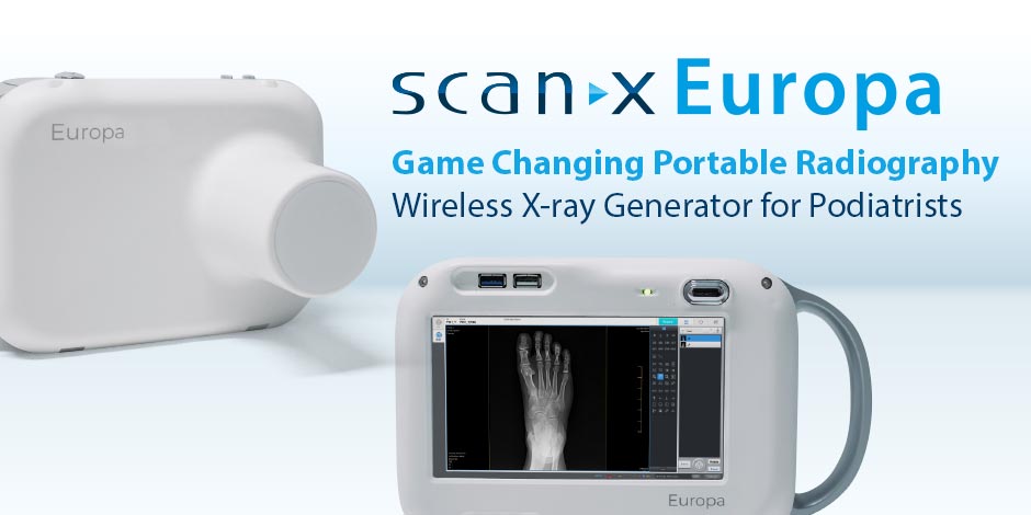 ScanX Europa - Wireless X-ray Generator for Podiatrists