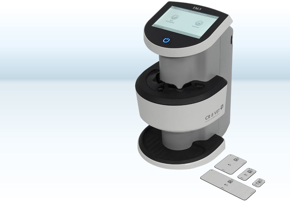 CR 8 VET - Computed Radiography System - Image plate size 0- 6